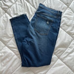 GAP Women's Dark Blue Skinny Jeans